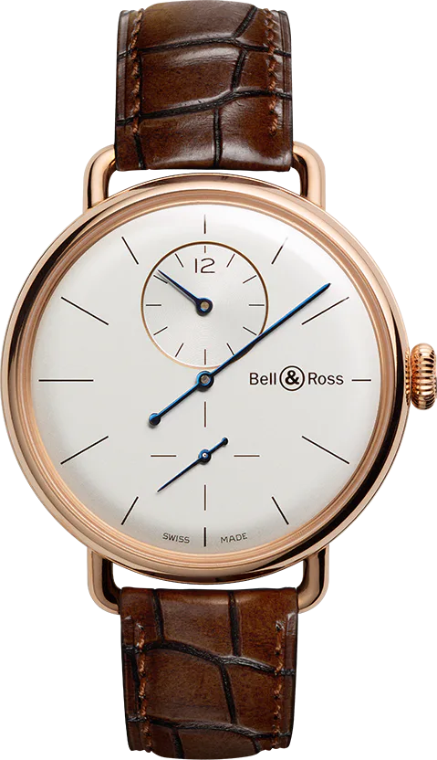 Bell & Ross WW1 HEURE SAUTANTE PLATINUM — alternative to Fears Garrick (White)