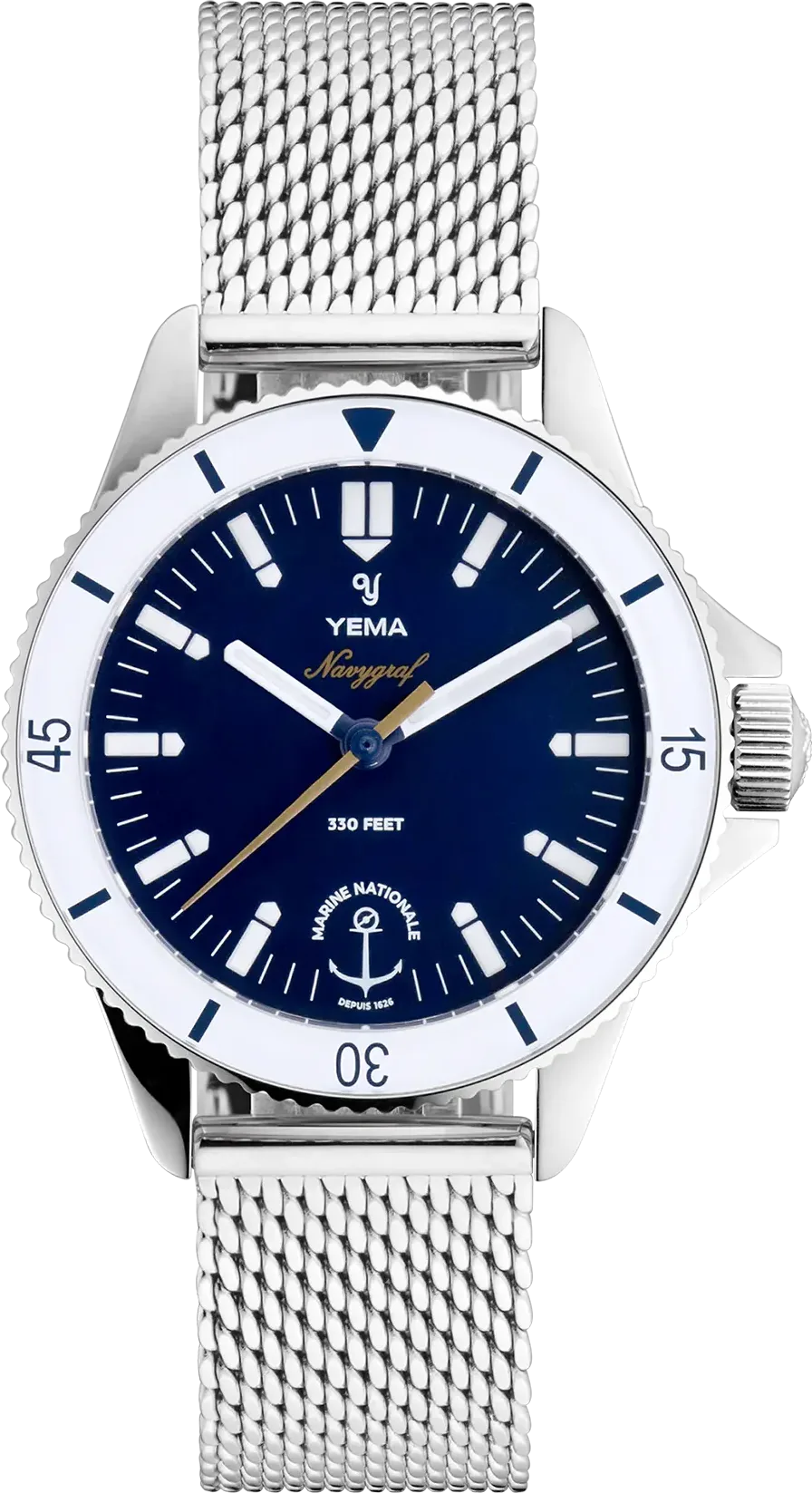 Yema Navygraf Marine Nationale Femme — alternative to Vaer DS2 Meridian Quartz