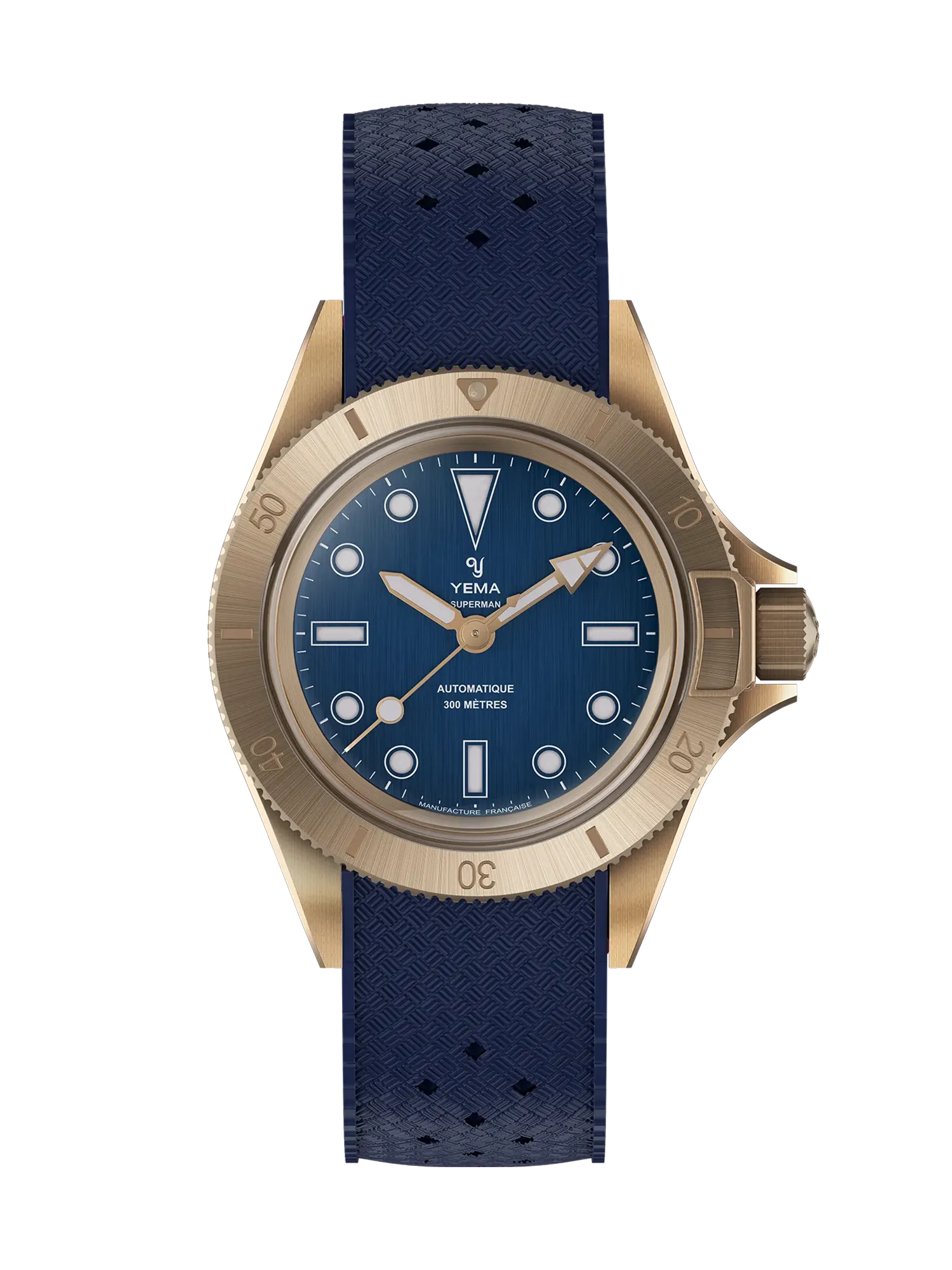 Yema Superman Bronze CMM.10 — alternative to Nivada Grenchen Antarctic 35mm Automatic