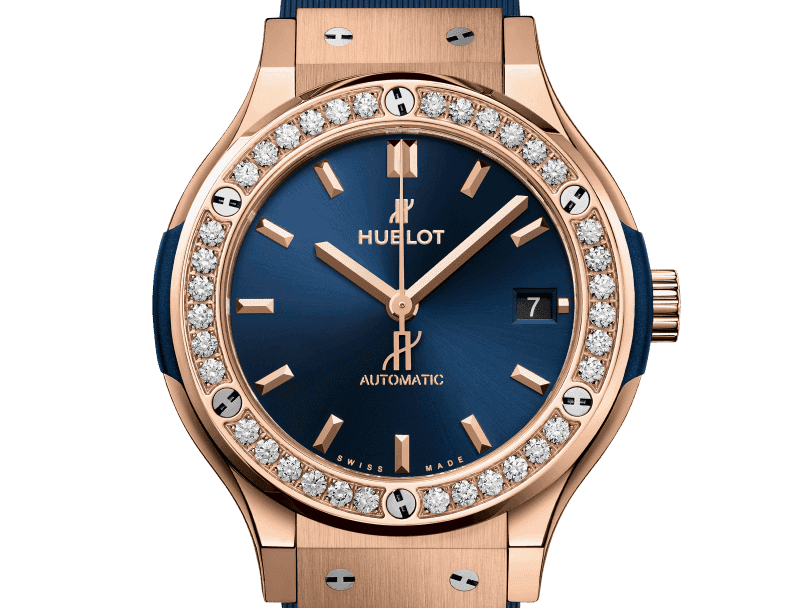 Hublot Classic Fusion King Gold Diamonds