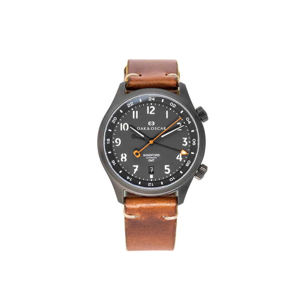 Oak & Oscar The Sandford — Charcoal PVD