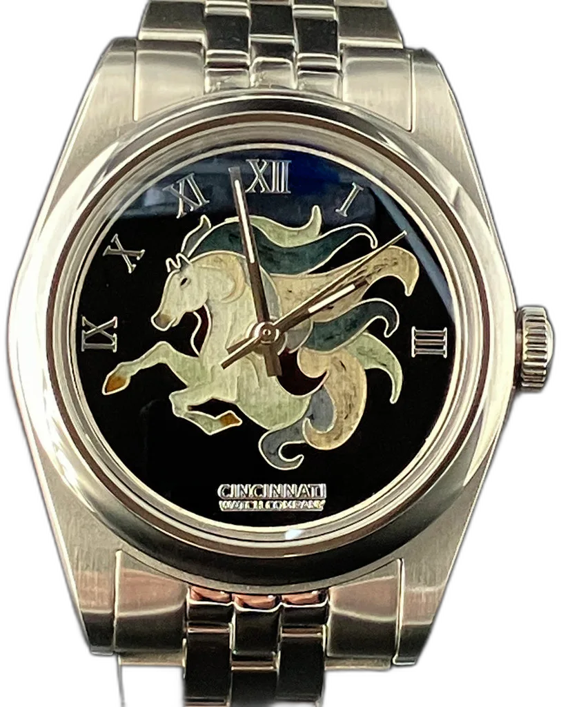 Cincinnati Watch Company Silver Beauty - Year of the Horse